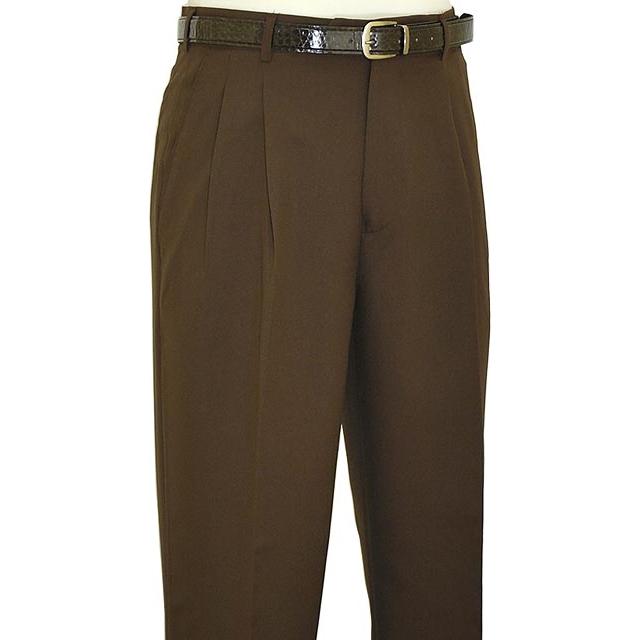 Boccaccio Classic Fit Brown Slacks