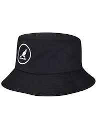 KANGOL Cotton Black Bucket Hat image 0