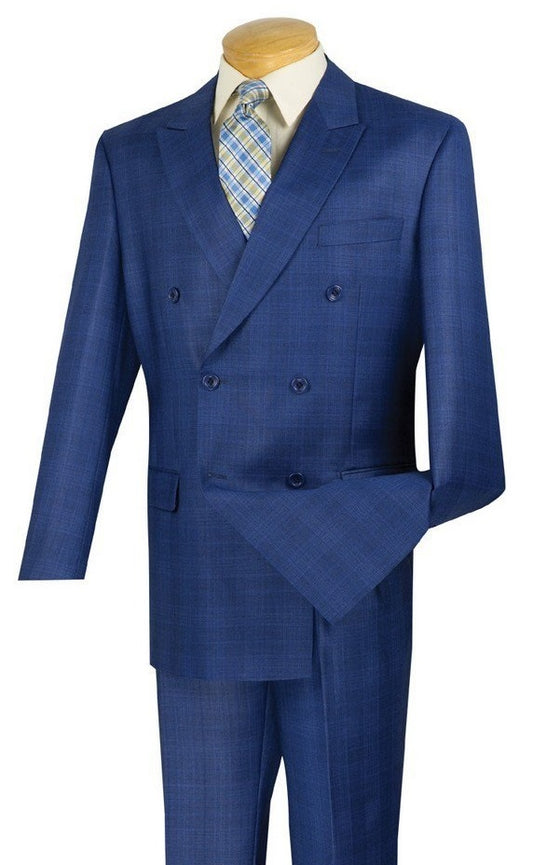 Vinci Men Suits DRW-1 Blue image 0