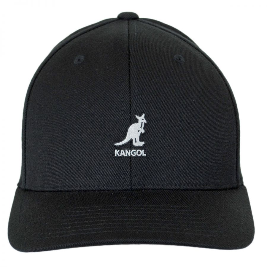Kangol FlexFit Baseball Cap (Black) image 1