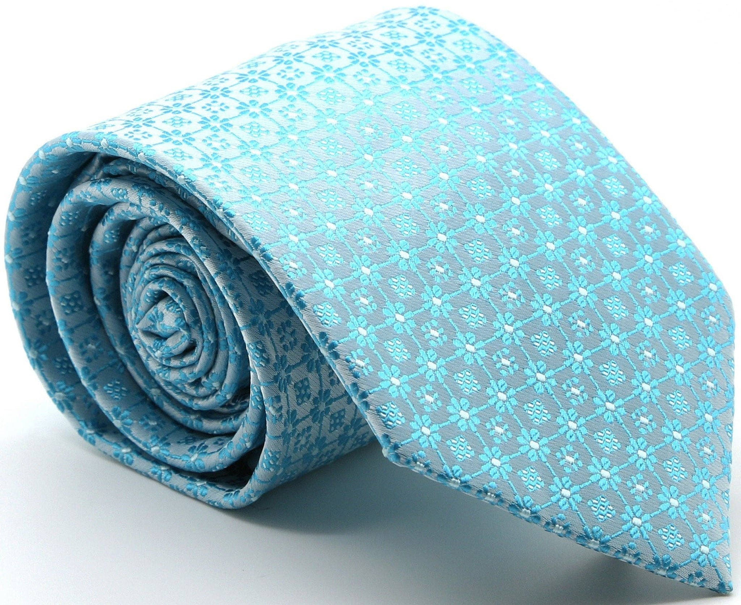 Premium Flower Pattern Ties: Lavender