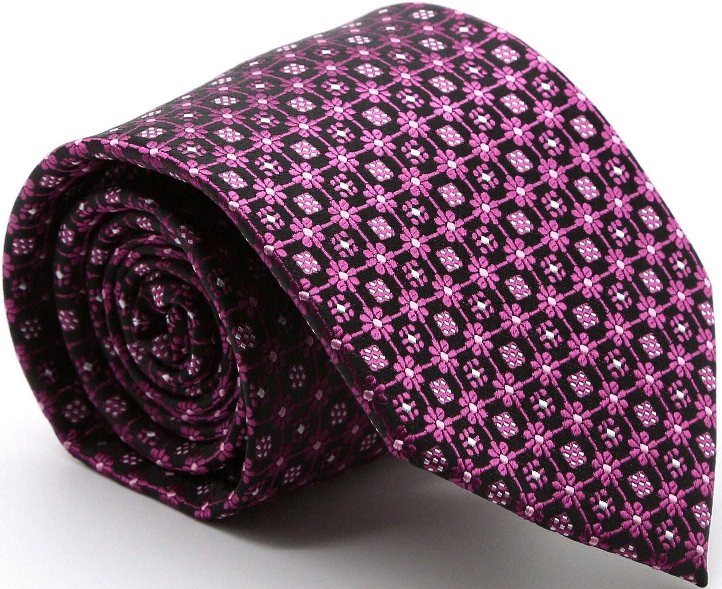 Premium Flower Pattern Ties: Lavender