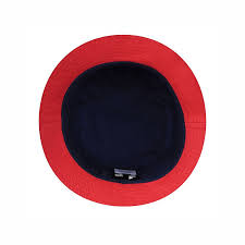 KANGOL Cotton Bucket Hat In Navy image 1