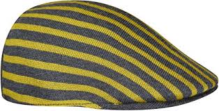 Kangol Marl Stripe 507 cap (Grey/Gold) image 2