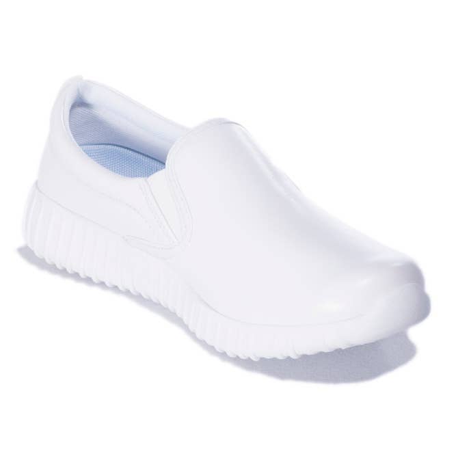 Danielle Nursing Shoe in White: 9