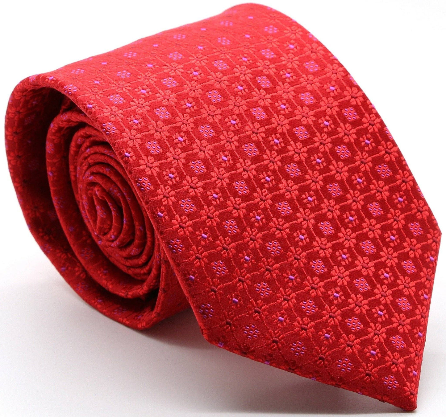 Premium Flower Pattern Ties: Lavender