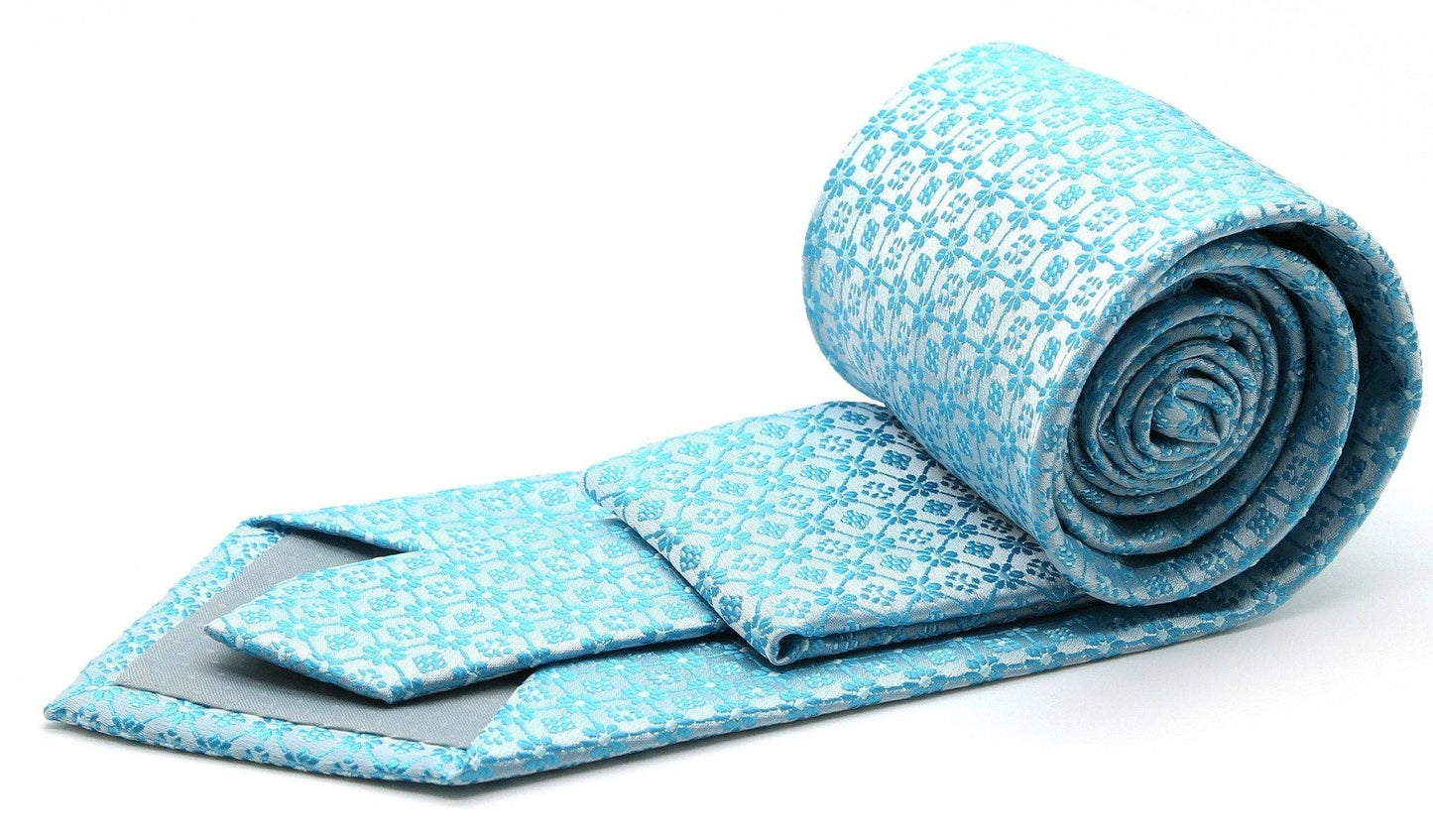 Premium Flower Pattern Ties: Lavender