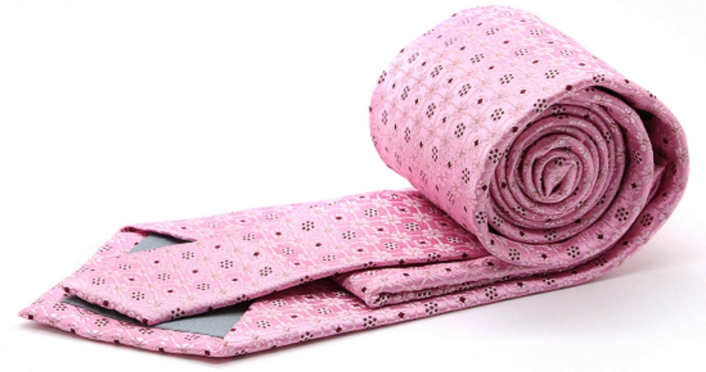 Premium Flower Pattern Ties: Lavender