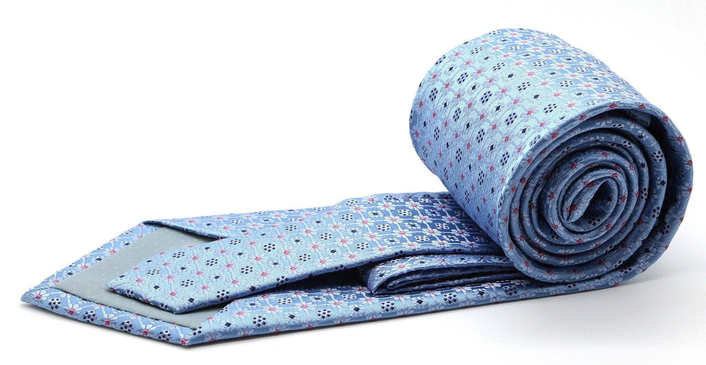 Premium Flower Pattern Ties: Lavender